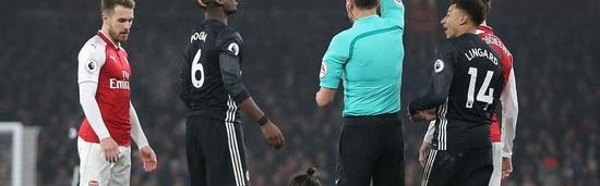  曼联争议红牌葬送德比胜利  