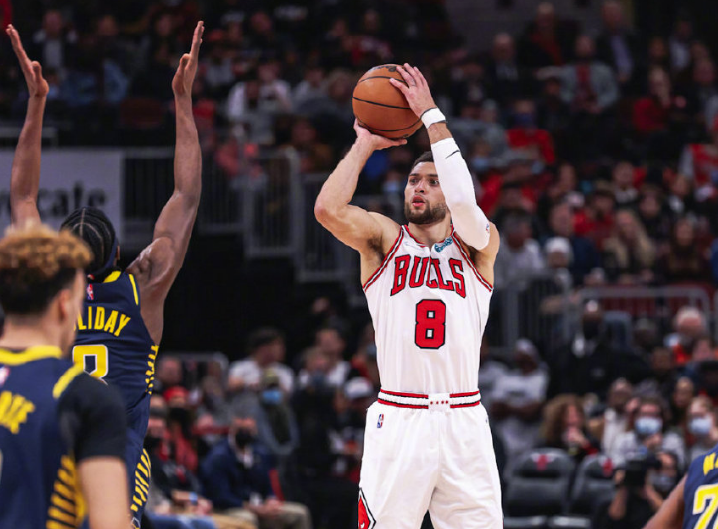  拉文绝平公牛加时负篮网  